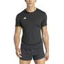 Men Adizero Essentials Running T-Shirt, Black, A701_ONE, thumbnail image number 0