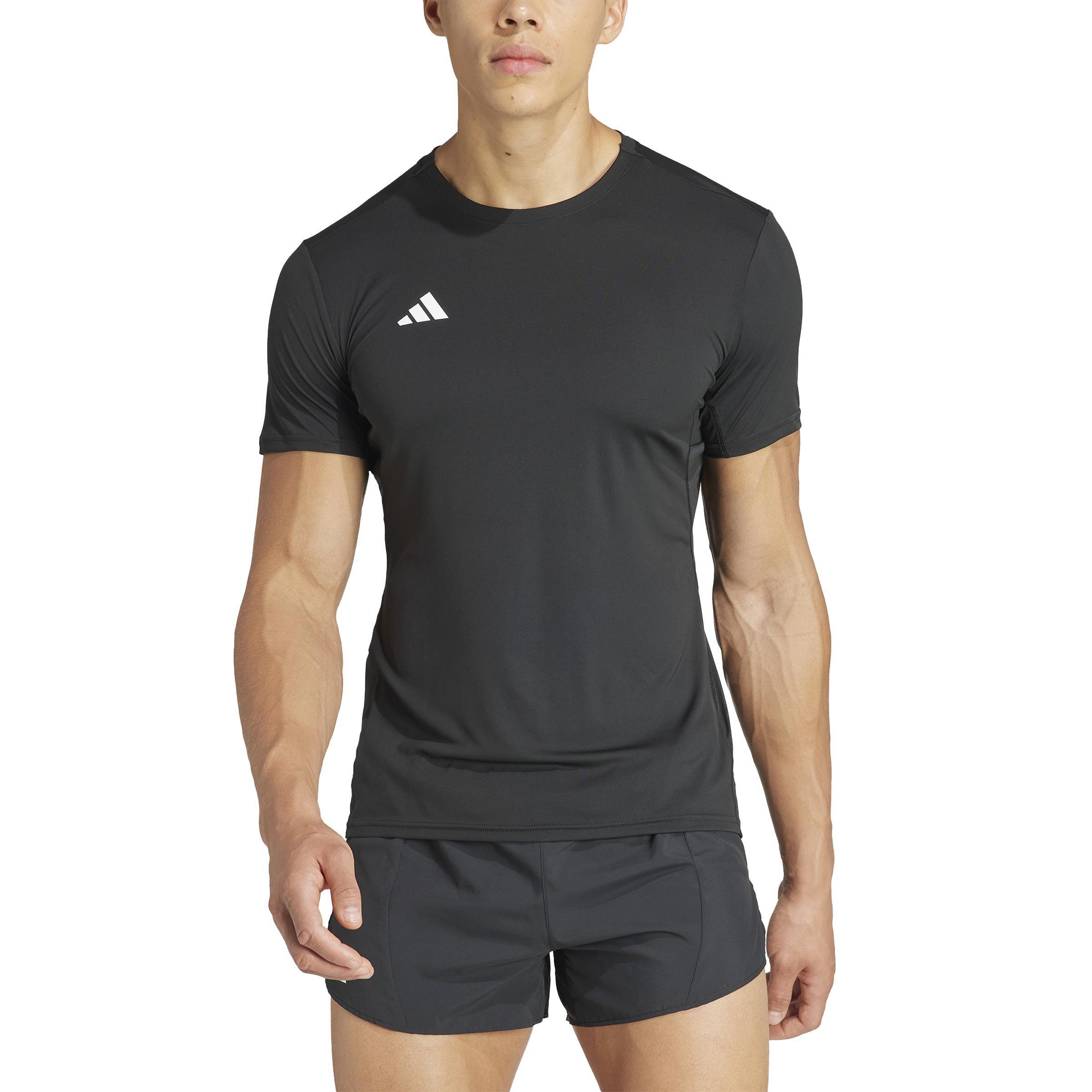 Adizero Essentials Running T-Shirt, Black, A701_ONE, large image number 0