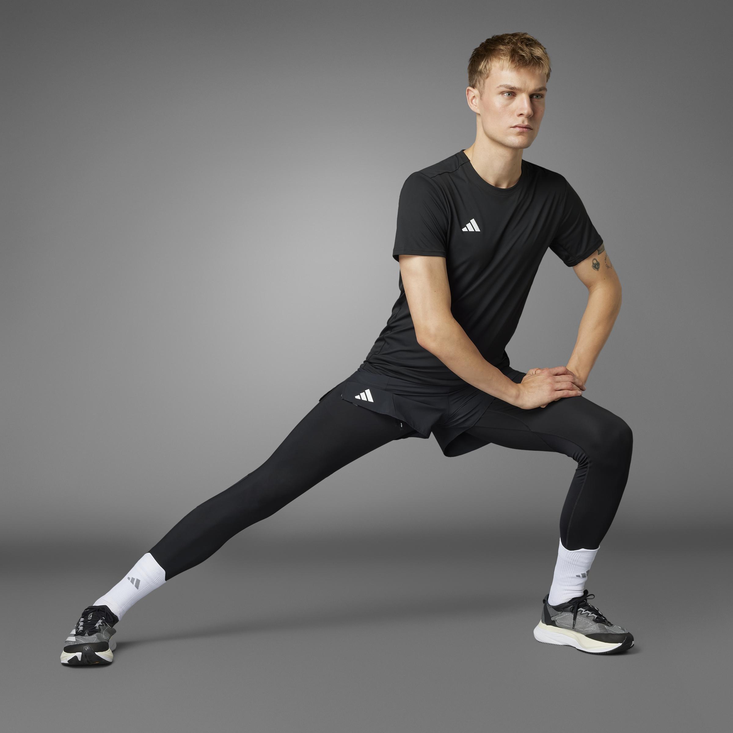 Adizero Essentials Running T-Shirt, Black, , large image number 14