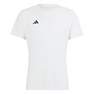 Men Adizero Essentials Running T-Shirt, White, A701_ONE, thumbnail image number 3