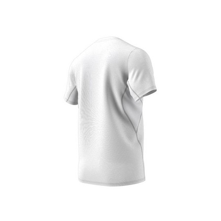 Men Adizero Essentials Running T-Shirt, White, A701_ONE, large image number 8