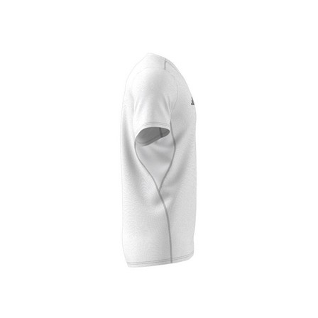 Men Adizero Essentials Running T-Shirt, White, A701_ONE, large image number 12