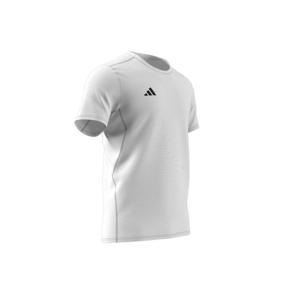 Men Adizero Essentials Running T-Shirt, White, A701_ONE, large image number 11