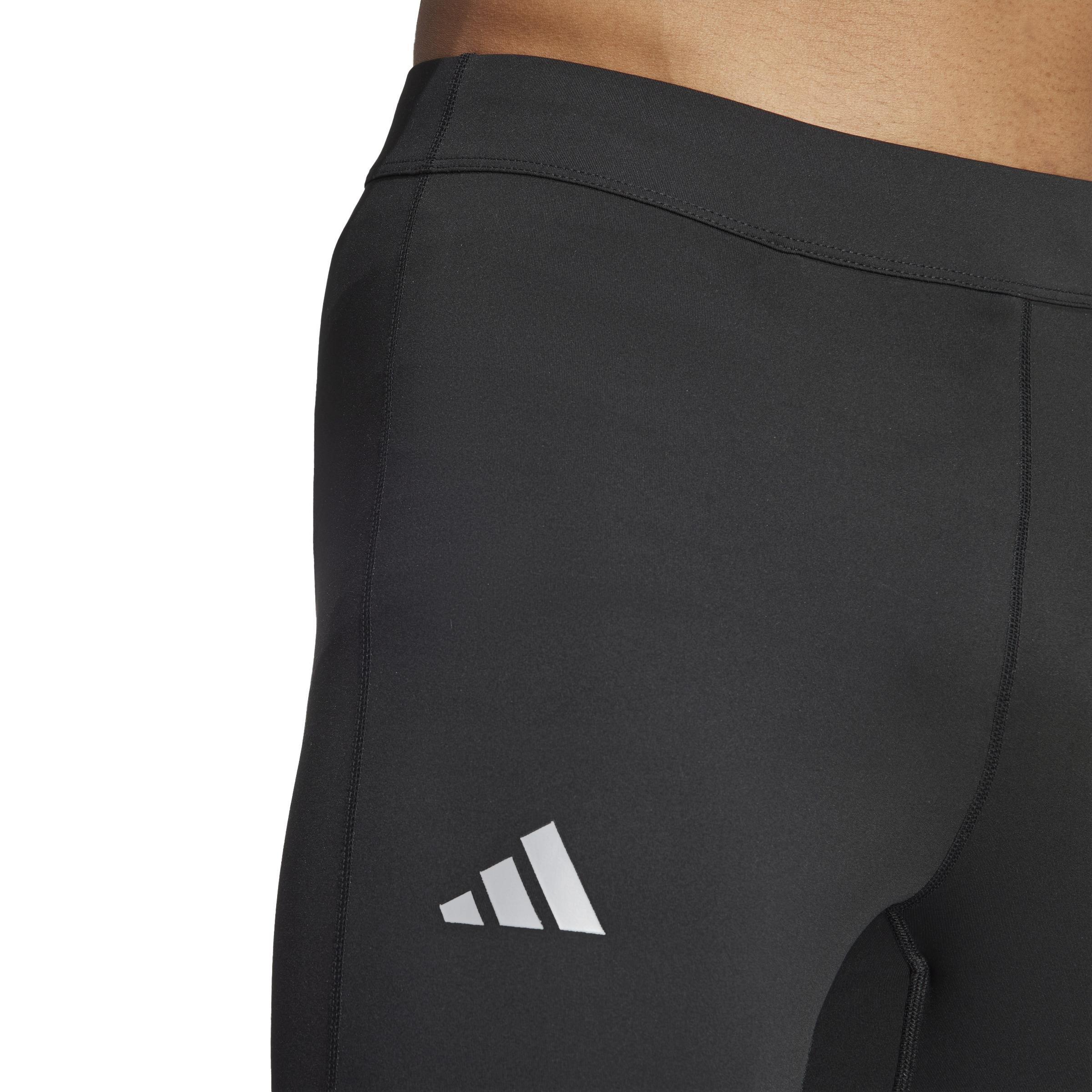 Adizero Essentials Running Long Leggings, Black, A701_ONE, large image number 4