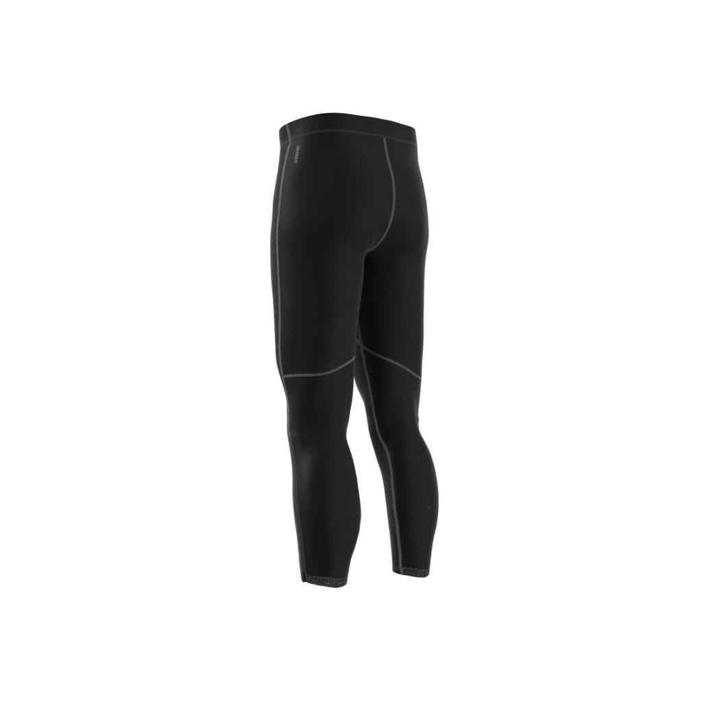 Adizero Essentials Running Long Leggings, Black, A701_ONE, large image number 11