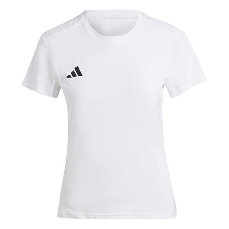 Women Adizero Essentials Running T-Shirt, White, A701_ONE, large image number 1