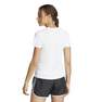Women Adizero Essentials Running T-Shirt, White, A701_ONE, thumbnail image number 3