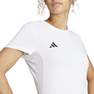 Women Adizero Essentials Running T-Shirt, White, A701_ONE, thumbnail image number 4