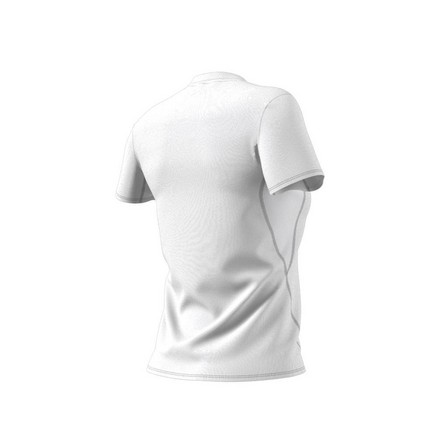 Women Adizero Essentials Running T-Shirt, White, A701_ONE, large image number 12