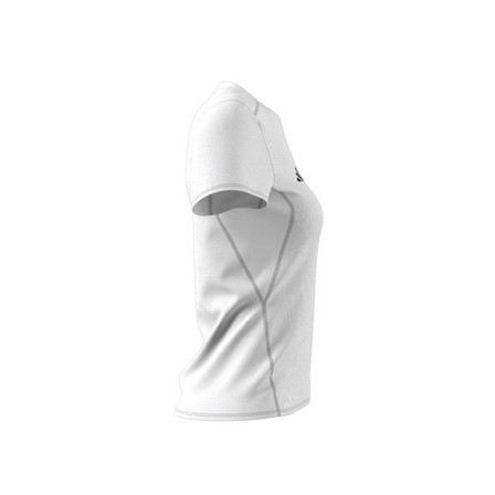 Women Adizero Essentials Running T-Shirt, White, A701_ONE, large image number 14