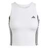 Women Own The Run 3-Stripes Tank Top, White, A701_ONE, thumbnail image number 0