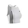 Women Own The Run 3-Stripes Tank Top, White, A701_ONE, thumbnail image number 13