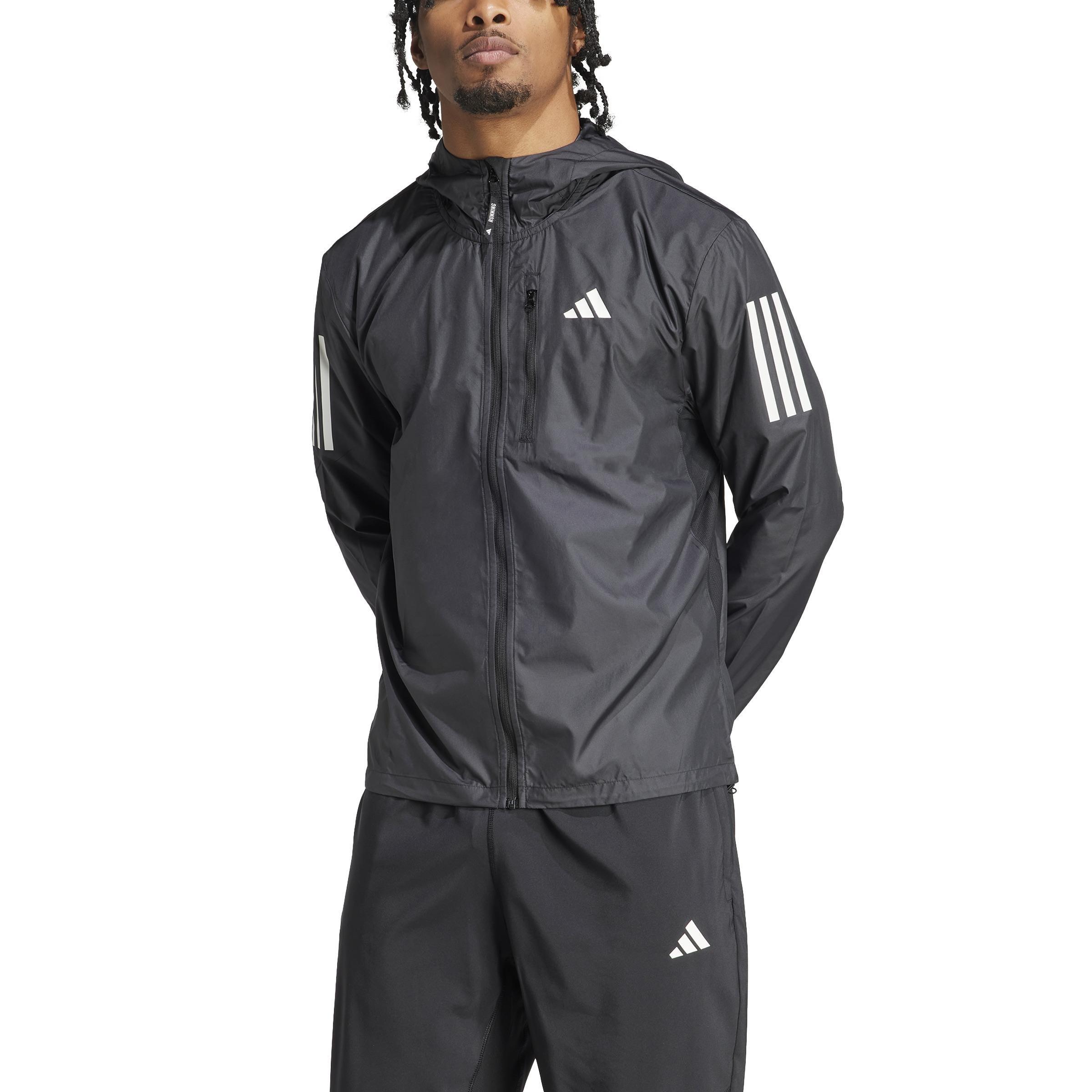 Own The Run Jacket, Black, A701_ONE, large image number 0