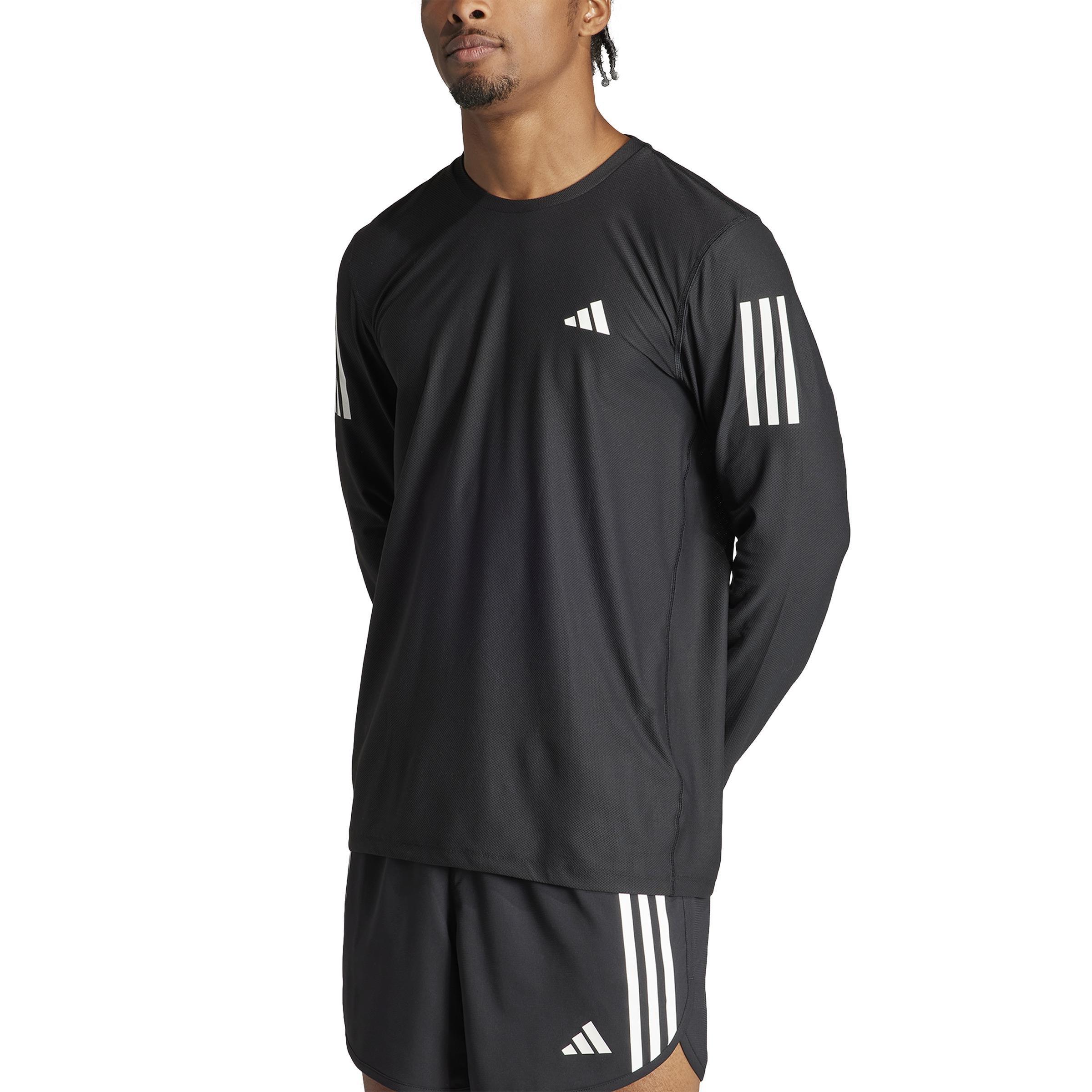 Own The Run Long Sleeve Long-Sleeve Top, Black, , large image number 0
