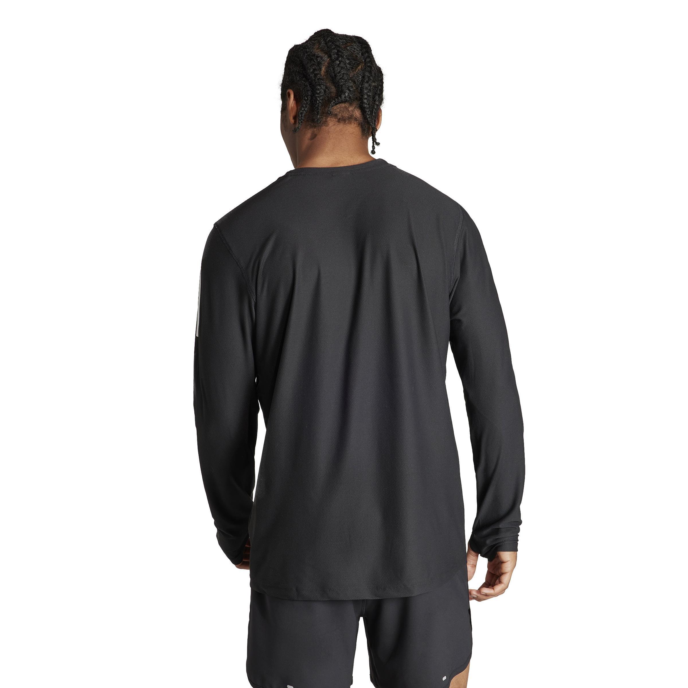 Own The Run Long Sleeve Long-Sleeve Top, Black, A701_ONE, large image number 3