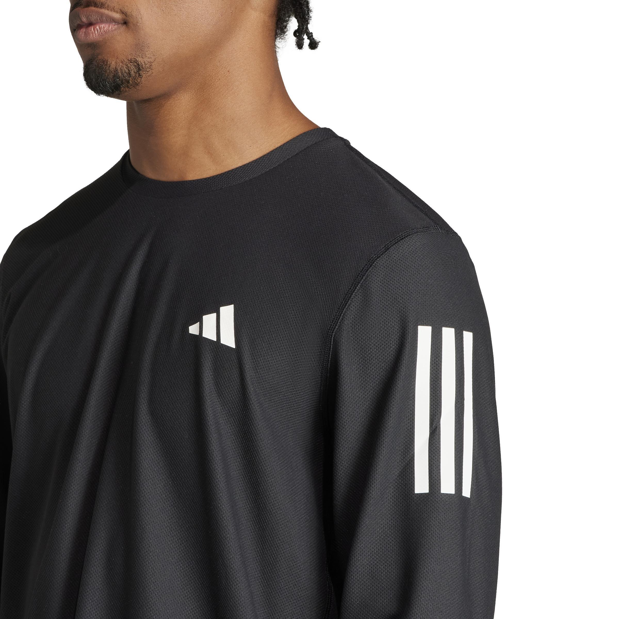 Own The Run Long Sleeve Long-Sleeve Top, Black, , large image number 4