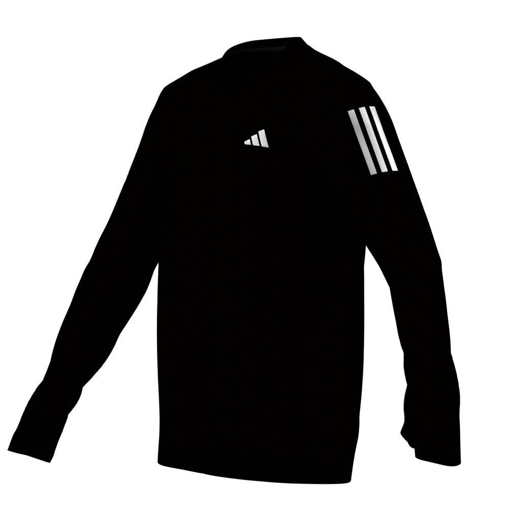 Own The Run Long Sleeve Long-Sleeve Top, Black, , large image number 8