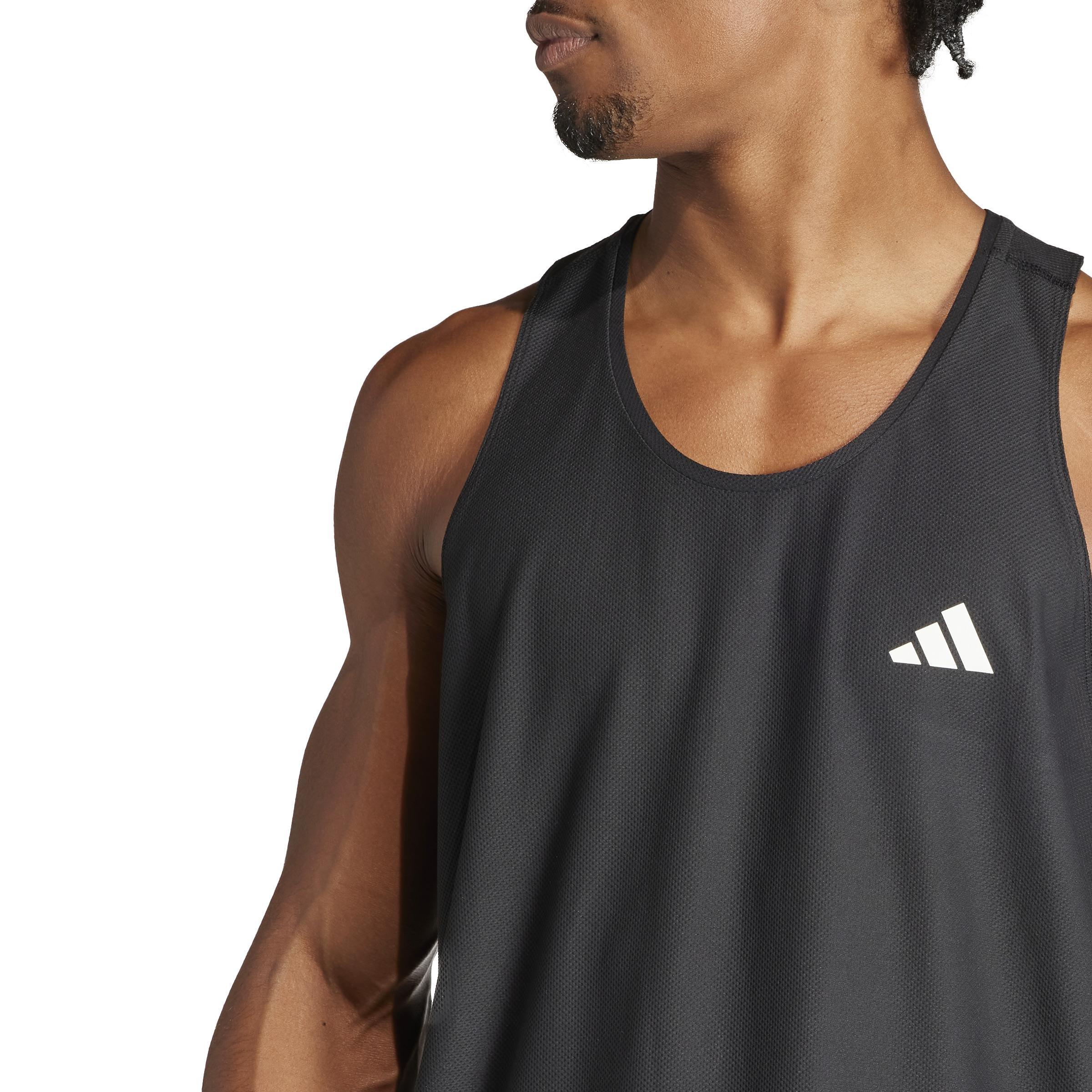 Own The Run Tank Top, Black, A701_ONE, large image number 6