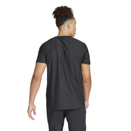 Men Own The Run T-Shirt, Black, A701_ONE, large image number 3