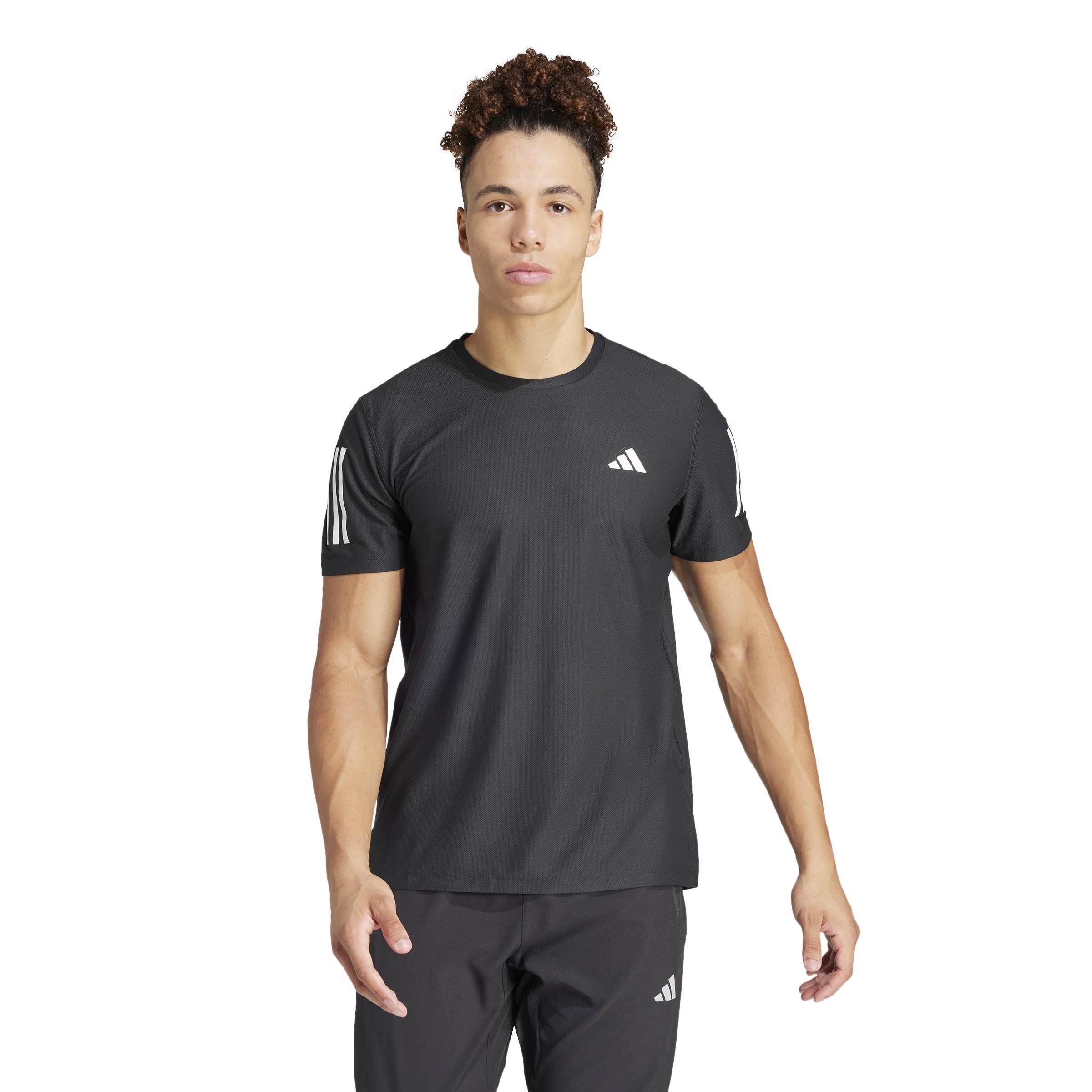 adidas - Men Own The Run T-Shirt, Black