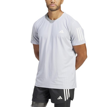 Men Own The Run T-Shirt, Grey, A701_ONE, large image number 1