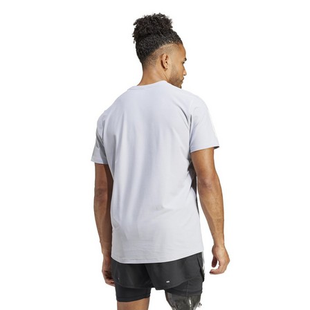 Men Own The Run T-Shirt, Grey, A701_ONE, large image number 3