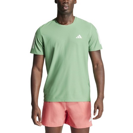 Men Own The Run T-Shirt, Green, A701_ONE, large image number 0