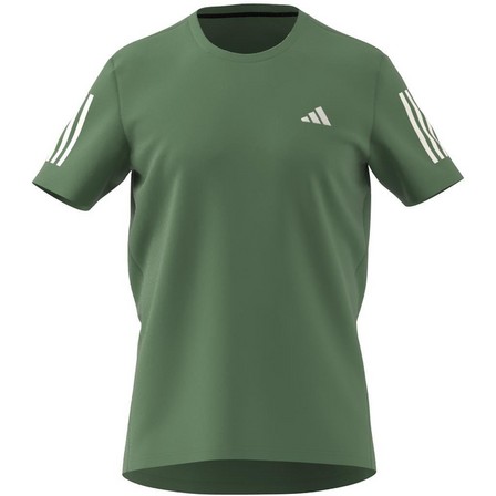 Men Own The Run T-Shirt, Green, A701_ONE, large image number 13