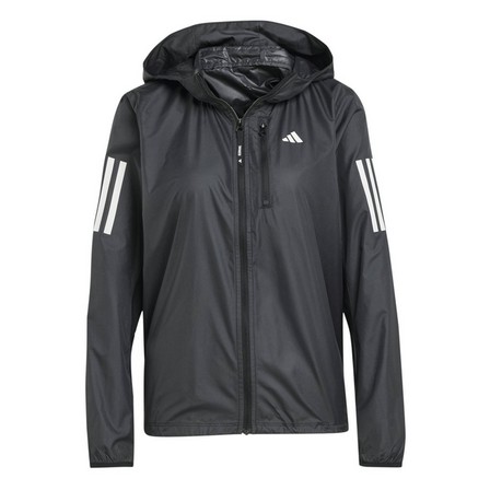 Women Own The Run Jacket, Black, A701_ONE, large image number 1