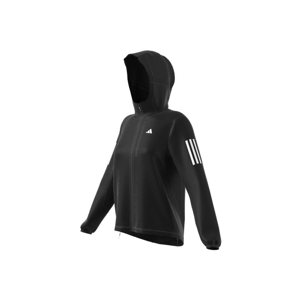 Women Own The Run Jacket, Black, A701_ONE, large image number 10