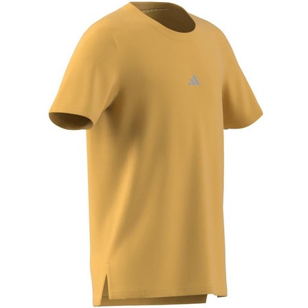 Kids Boys Training Aeroready T-Shirt, Orange, A701_ONE, large image number 7