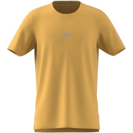 Kids Boys Training Aeroready T-Shirt, Orange, A701_ONE, large image number 12