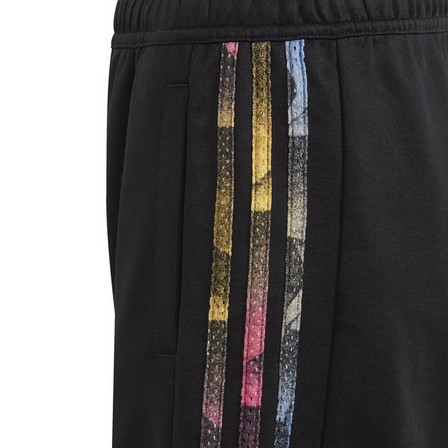 Kids Unisex Tiro Summer Shorts, Black, A701_ONE, large image number 4