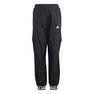 Unisex Kids Dance Woven Cargo Tracksuit Bottoms, Black, A701_ONE, thumbnail image number 1