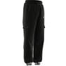 Unisex Kids Dance Woven Cargo Tracksuit Bottoms, Black, A701_ONE, thumbnail image number 12
