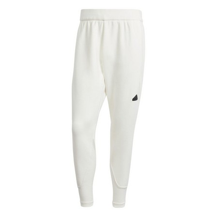 Men Z.N.E. Premium Tracksuit Bottoms, White, A701_ONE, large image number 1