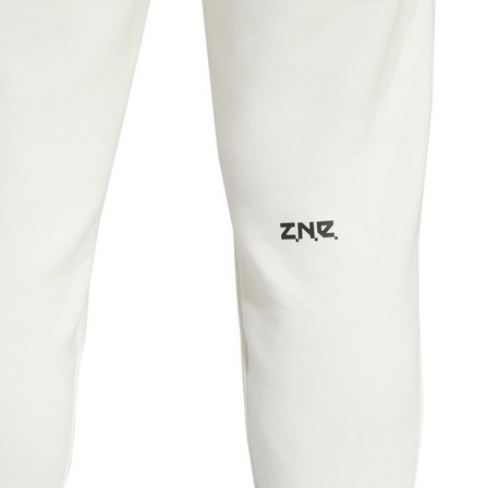 Men Z.N.E. Premium Tracksuit Bottoms, White, A701_ONE, large image number 3