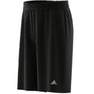 Kids Unisex Brand Love Mesh Shorts Kids, Black, A701_ONE, thumbnail image number 0