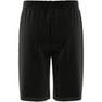 Kids Unisex Brand Love Mesh Shorts Kids, Black, A701_ONE, thumbnail image number 1