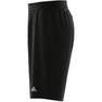 Kids Unisex Brand Love Mesh Shorts Kids, Black, A701_ONE, thumbnail image number 4