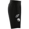 Kids Unisex Brand Love Mesh Shorts Kids, Black, A701_ONE, thumbnail image number 5