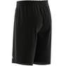 Kids Unisex Brand Love Mesh Shorts Kids, Black, A701_ONE, thumbnail image number 10