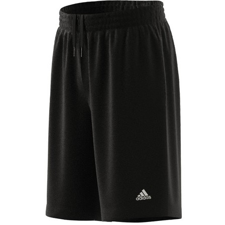 Kids Unisex Brand Love Mesh Shorts Kids, Black, A701_ONE, large image number 12