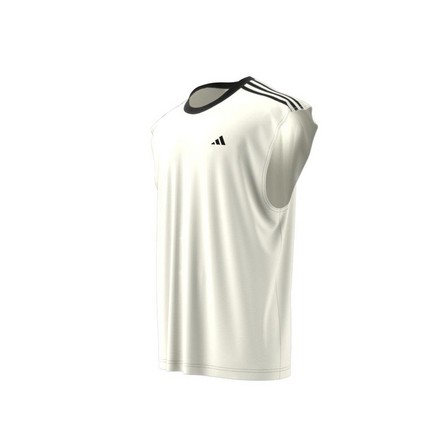 Men Basketball All-World Tank Top, White, A701_ONE, large image number 9