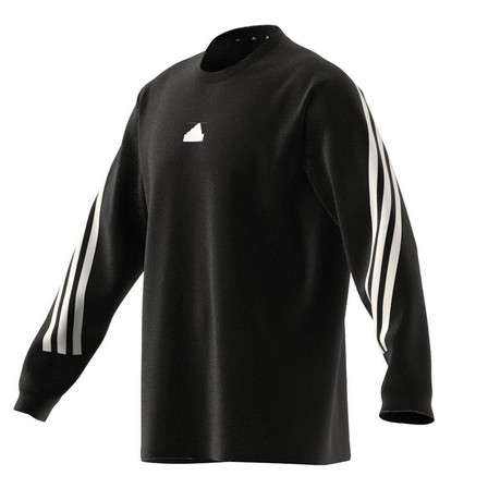 Men Future Icons 3-Stripes Long-Sleeve Top, Black, A701_ONE, large image number 10