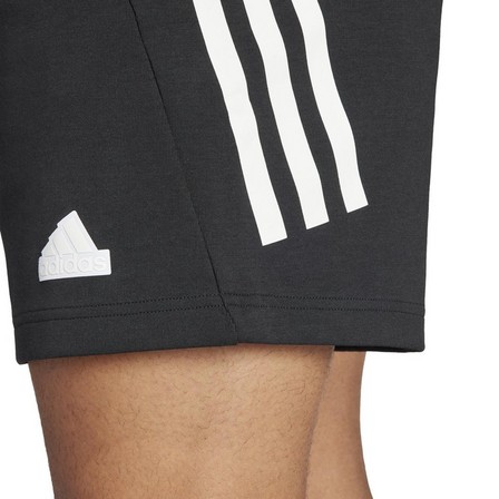 Men Future Icons 3-Stripes Shorts, Black, A701_ONE, large image number 4