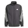 Men Future Icons 3-Stripes Woven Track Top, Black, A701_ONE, thumbnail image number 2