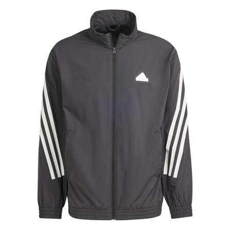 Men Future Icons 3-Stripes Woven Track Top, Black, A701_ONE, large image number 3