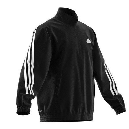 Men Future Icons 3-Stripes Woven Track Top, Black, A701_ONE, large image number 8