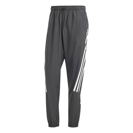 Men Future Icons 3-Stripes Tracksuit Bottoms, Black, A701_ONE, large image number 1